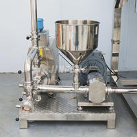 Machine à fabriquer la mayonnaise, machine à mélanger les lotions, machine de traitement de la mayonnaise, ligne de production de mayonnaise, mélangeur émulsifiant