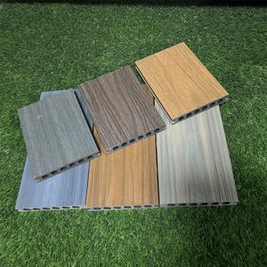 Design contemporain Bois d'ingénierie Plastique Composite (WPC) <span class=keywords><strong>Terrasse</strong></span> extérieure en <span class=keywords><strong>Ipe</strong></span> de teck brossé et lisse de 18mm pour les hôpitaux - Product Image 5