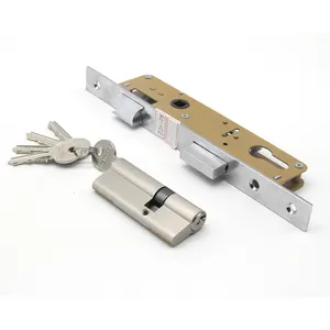 throw 20mm 25mm 30mm 35mm backset 85mm center distance 8530 reasonable price mortise door lock with cylinder