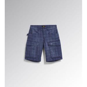 Pantalones Cortos Cargo Diadora Bermuda Red Capo en Azul INFINITE, Talla XXL, Sarga Elástica de Algodón y Elastano - Product Image 1