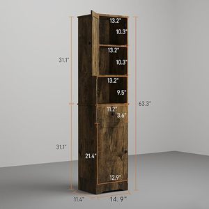 Armadio Pieghevole Personalizzabile per Soggiorno con Organizzatori e Contenitori di Alta Qualità per <span class=keywords><strong>Sotto</strong></span> il <span class=keywords><strong>Lavello</strong></span> - Product Image 1
