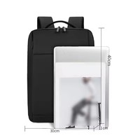 Sac à dos d'affaires Oxford 17 pouces pour ordinateur portable, sacoche de transport pour homme, sac à dos de voyage personnalisé pour ordinateur portable