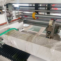 Machine entièrement automatique de fabrication de boîtes en carton ondulé, machine de formage d'emballages, machine de pliage et de collage de boîtes en carton avec empilage