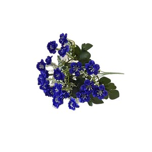 Ramo de Flores Artificiales de 5 Ramas y 25 Flores, Doble Capa, Mariposa de Mar, para Decoración, Jardinería DIY - Product Image 5
