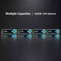 قرص تخزين داخلي من سلسلة كاناجا G3200 نوع M.2 NVMe SSD بسرعة قراءة متسلسلة 3000 ميجابايت/ثانية، PCIe 3.0 للحواسيب المحمولة عالية الأداء