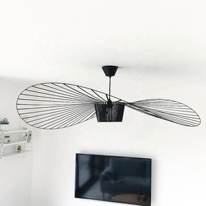 Design creativo del <span class=keywords><strong>lampadario</strong></span> del <span class=keywords><strong>cappello</strong></span> di paglia industriale moderno del ferro <span class=keywords><strong>per</strong></span> l'arredamento del ristorante & del Bar - Product Image 6