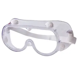 Kacamata keamanan tali dapat disesuaikan lembut untuk kotoran