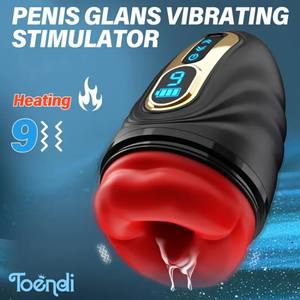 Masturbatore Elettrico a Forma di Testa di Tartaruga Fantasma, Vibrazione Automatica Multifrequenza con Riscaldamento, Giocattolo Sessuale per Uomini Adulti Modello FJB045 Altri - Product Image 5