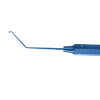 Manipulateur de noyau ophtalmique à crochet, instrument chirurgical pour les yeux, manipulateur à bouton avec crochet