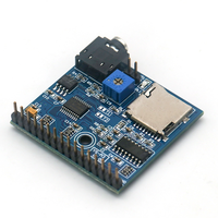 Micro-ordinateur à puce unique bricolage annonceur inséré M3 carte Modules électroniques Kits MP3 invite lecture vocale diffusion déclenchée