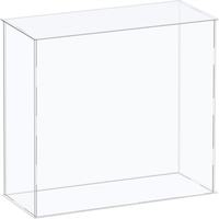 Livraison rapide, boîtes en acrylique transparentes personnalisables pour la présentation de objets de collection, supports de présentation en cube, organisateur, protection contre la poussière
