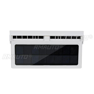 Ventilateur d'échappement solaire pour voiture, refroidisseur de calandre, ventilateur de ventilation automatique, alimentation double mode - Product Image 3