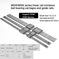 Offre Spéciale : Guides Linéaires Miniatures de Haute Précision PYG S55C avec Glissières MGW12C/MGW12H 200-400mm pour la Fabrication/CNC