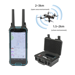 휴대용 휴대용 UAV 무인 항공기 탐지기 3km 장거리 원격 제어 100-6000MHz 경보 무인 항공기 휴대용 경보 장치 보안 보호