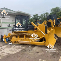 Bulldozer SHANTUI SD16 d'occasion, moteur Weichai 162 kW, pompe moteur, ripper à trois dents, capacité de défrichage de 4,5 m, 17 000 kg, en bon état de fonctionnement