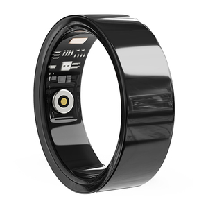 Anillo Inteligente de Cerámica NFC, Resistente al Agua 5ATM, Monitor de Frecuencia Cardíaca, Sueño y Salud Femenina, Control Remoto de Tarjetas de Acceso, Anillos Inteligentes de 18 mAh - Product Image 1
