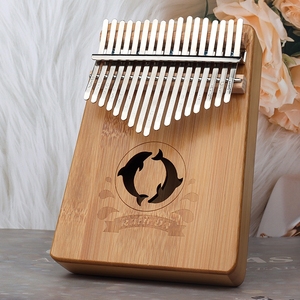 Garantía de calidad Starway Custom Solid Top Caoba Kalimba 17 teclas Pulgar Piano Niños Instrumento de música <span class=keywords><strong>Calimba</strong></span> para niños - Product Image 3