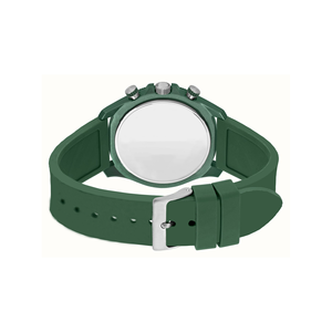 Orologio da Uomo con Movimento al Quarzo Seiko, Cassa in Silicone 43mm, Vetro Verde Giapponese, Ecologico, Resistente all'Acqua 3 Bar, Regalo <span class=keywords><strong>per</strong></span> <span class=keywords><strong>Giovani</strong></span> - Product Image 6