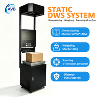 Système DWS de logistique pour la mesure du volume et la pesée intégrées en entrepôt