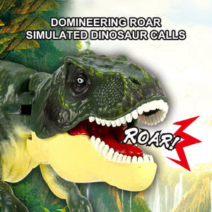 Zhorya 2023 TikTok vente chaude presse mobile en plastique décompression dinosaures jouets avec son pour enfants cadeaux - Product Image 3