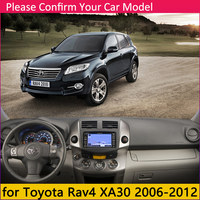 Alfombrilla para el Tablero del Automóvil para Toyota Rav4 XA40 2006 2007 2008 2009 2010 2011 2012, Cubierta para el Tablero, Alfombrillas Parasol, Alfombra Antideslizante