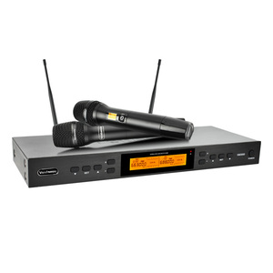 Sistema de micrófono inalámbrico profesional UHF KM3000 KTV Entertainment para karaoke, fiestas y iglesias. - Product Image 4