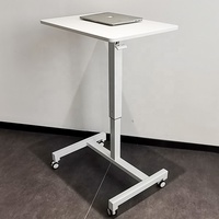 Table d'apprentissage Bureau inclinable Bureau réglable en hauteur Bureau debout de levage ergonomique Bureau assis-debout pneumatique à jambe unique