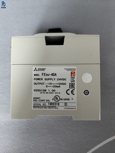 โมดูลเอาต์พุตแบบอะนาล็อก 4 ช่อง FX3U-4DA สำหรับระบบอัตโนมัติทางอุตสาหกรรม - Product Image 1