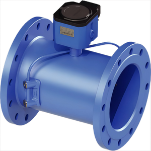 Compteur d'eau ultrasonique à double canal HTW-2 grand diamètre DN50-DN500 PN10/PN16 OEM IP68 en acier inoxydable 304 avec raccord à bride - Product Image 4