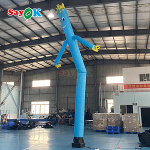 Sayok Marionnette gonflable personnalisée en forme d'épouvantail, danseur aérien, ballon gonflable avec souffleur - Product Image 3