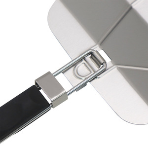 Pelle à <span class=keywords><strong>Pizza</strong></span> en métal en aluminium de haute qualité pliable facile à ranger Gadget de cuisine pelle à <span class=keywords><strong>Pizza</strong></span> pour la cuisson - Product Image 2