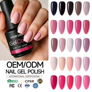 ยาทาเล็บเจลยูวีแบบกำหนดเอง OEM ODM พร้อมโลโก้ ขนาด 15 มล. ลอกออกได้ ปลอดสารพิษ สำหรับมืออาชีพ ใช้ในร้านเสริมสวย บรรจุขวดแบบน้ำ สไตล์หรูหรา - Product Image 1