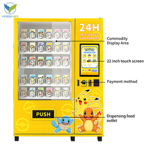 Distributeur automatique VFresh de nouvelle conception avec écran tactile, SDK intégré, options de paiement multiples et garantie d'un an - Product Image 2