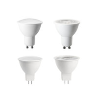 Foco LED GU10 9W MR16 7W CRI>90 100lm/W 100-240V 38 ° /120 °    Lámpara LED Empotrable IP20 de Alta Reproducción Cromática para Iluminación del Hogar