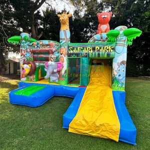 Commercial Grade Kids Outdoor Party <strong>Jumper</strong> Bounce House and Slide Chateau Gonflable Inflatable <strong>tiger</strong> Bouncy Castle - Product Image 4