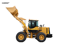 Chargeuse sur pneus CASER ZL30 pour chantier de construction, chargement de sable et de gravier, chargeuse frontale de 3,5 tonnes