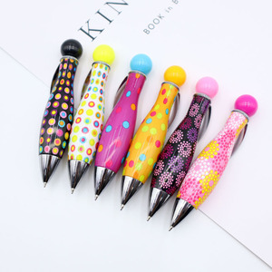 Bolígrafo Giratorio con Diseño de Bola de Boliche, Mini, Material Escolar Educativo para Estudiantes, Regalo Popular - Product Image 1