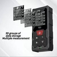 Télémètre laser portable, appareil de mesure numérique électronique avec écran LCD, télémètre pour la construction et la maison