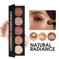 Palette de Maquillage Professionnelle Multi-Couleurs Effet Lumineux Métallique : Fard à Paupières et Contour – Vente Directe Usine