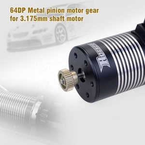 2pcs 64DP 3.175mm 21T- 25T 26T 28T 29T 30T 32T 35T 40T 41T <span class=keywords><strong>45T</strong></span> 46T-50T Aluminium Métal Pignon Moteur pour 1/10 moteur de voiture RC - Product Image 6