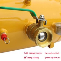 Réservoir d'air haute pression pour gonflage rapide des pneus, idéal pour la réparation d'urgence des pneus de camion et de voiture