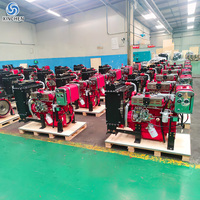 Mesin Diesel ZH490Q 45KW 61HP 3000RPM 4-Silinder Berpendingin Air Khusus untuk Set Pompa Air Pemadam Kebakaran