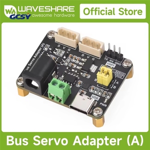 Carte de commande de servomoteur à bus série Waveshare Intègre l'alimentation du servomoteur et le contrôleur de servomoteur pour <span class=keywords><strong>Raspberry</strong></span> <span class=keywords><strong>Pi</strong></span> ESP32 - Product Image 2