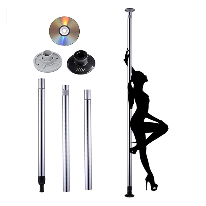 Sport Fitness portátil Stripper Outfits Pole Dance Dancing stripping Tube Pole con accesorios de escenario