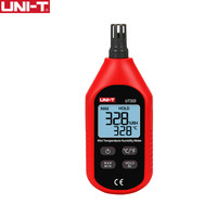 UNI-T UT333 Mini thermomètre hygromètre intérieur/extérieur avec indication de surcharge, conversion d'unité, rétroéclairage LCD A30