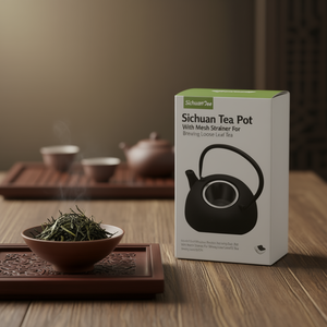 Théière du Sichuan avec filtre en maille pour infuser le thé en feuilles - Product Image 3