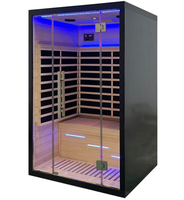 Harga Kompetitif Terbaik Sauna Inframerah Spektrum Penuh 2 Orang Apartemen Modern Ruang Tamu Kamar Tidur Ditenagai Listrik Langsung dari Cina