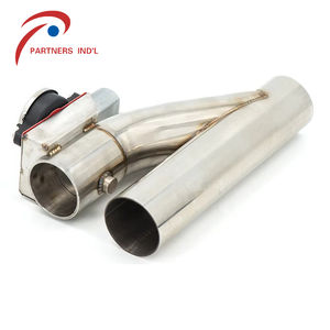 ZPARTNERS 2.5 pouces SS304 Y tuyau découpe échappement coupe tuyau d'échappement dérivation bouton à distance Applicable pour akrapovic & YY25R - Product Image 5