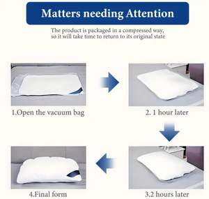 Super Soft Easy Care Colorfast 100% Polyester Fiber Pinch Pleated <strong>Pillows</strong> Soft Fluffy Neck Support For Comfortable Sleeping - Product Image 3