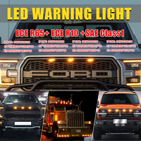 ECE R10 Amber 19 Blinkende Warnung Vorsicht Blitzlicht Not licht leiste LED-LKW-Leuchten für LKW-Fahrzeuge